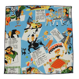 Cocktail Culture Cotton Pocket Square - Fine And Dandy