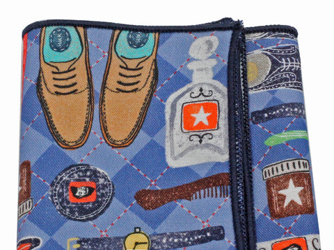 Get Ready With Me Cotton Pocket Square - Fine And Dandy