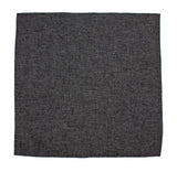 Black Denim Pocket Square - Fine And Dandy