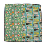 Pennants & Patches Panelled Pocket Square - Fine And Dandy