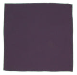 Purple Wool Pocket Square - Fine and Dandy