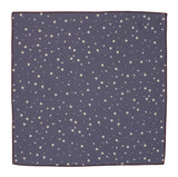 Grey Polka Dot Cotton Pocket Square - Fine And Dandy
