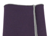 Purple Wool Pocket Square - Fine and Dandy
