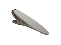 Silver Oval Tie Bar - Fine and Dandy