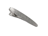 Brushed Oval Tie Bar - Fine And Dandy