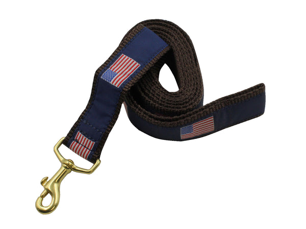 American Flag Dog Leash - Fine And Dandy
