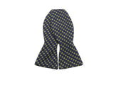 Navy & Green Patterned Cashmere Blend Bow Tie - Fine And Dandy