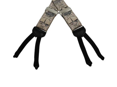 1900 Paris World's Fair Premium Suspenders - Fine And Dandy