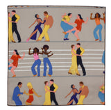 Dance Class Cotton Pocket Square - Fine And Dandy