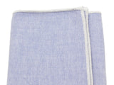 Blue Oxford Pocket Square - Fine And Dandy