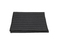 
Black Chalk Striped Wool Scarf 