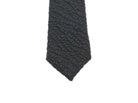 Black Seersucker Tie - Fine And Dandy