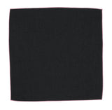 Black Tonal Dot Cotton Pocket Square - Fine and Dandy