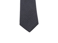 Blue Check Wool Tie - Fine and Dandy