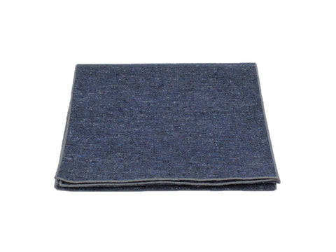 Blue Donegal Tweed Wool Scarf - Fine And Dandy