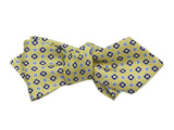 Canary Yellow Florette Silk Bow Tie - Fine And Dandy