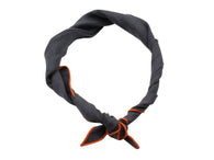 Charcoal Linen Neckerchief - Fine And Dandy