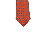 Coral Florette Silk Tie - Fine And Dandy