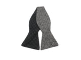 Flecked & Herringbone Reversible Bow Tie - Fine And Dandy