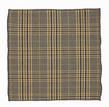Golden Glen Plaid Cotton Pocket Square - Fine And Dandy