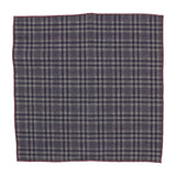 Grey Glen Plaid Cotton Pocket Square - Fine And Dandy