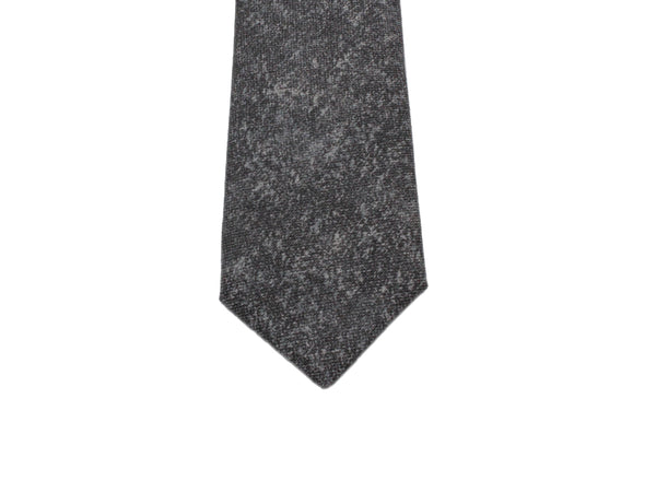 Grey Smoke Wool Tie - Fine And Dandy