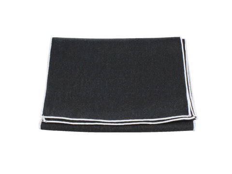 Black Wool Scarf