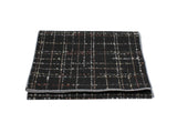 Brown Check Wool Scarf - Fine And Dandy