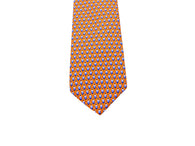 Orange Buoys Silk Tie - Fine And Dandy