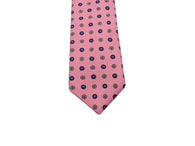 Pink Florette Silk Tie - Fine And Dandy