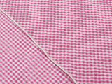  Pink Gingham Seersucker Neckerchief - Fine And Dandy