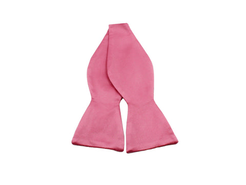 Pink Silk Bow Tie - Fine And Dandy