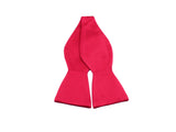 Red Silk Bow Tie - Fine And Dandy
