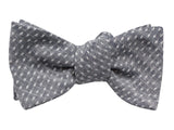 Washed Polka Dot Cotton Bow Tie - Fine And Dandy
