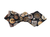 Buttons Cotton Bow Tie - Fine And Dandy