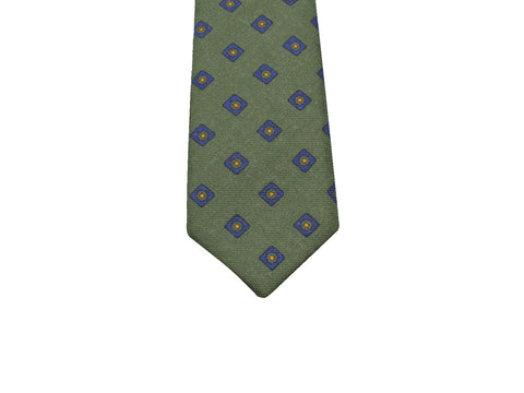 Green Florette Wool Tie - Fine And Dandy