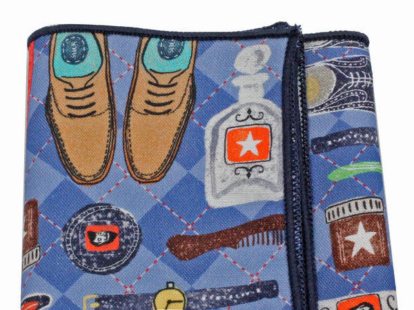 Get Ready With Me Cotton Pocket Square - Fine And Dandy