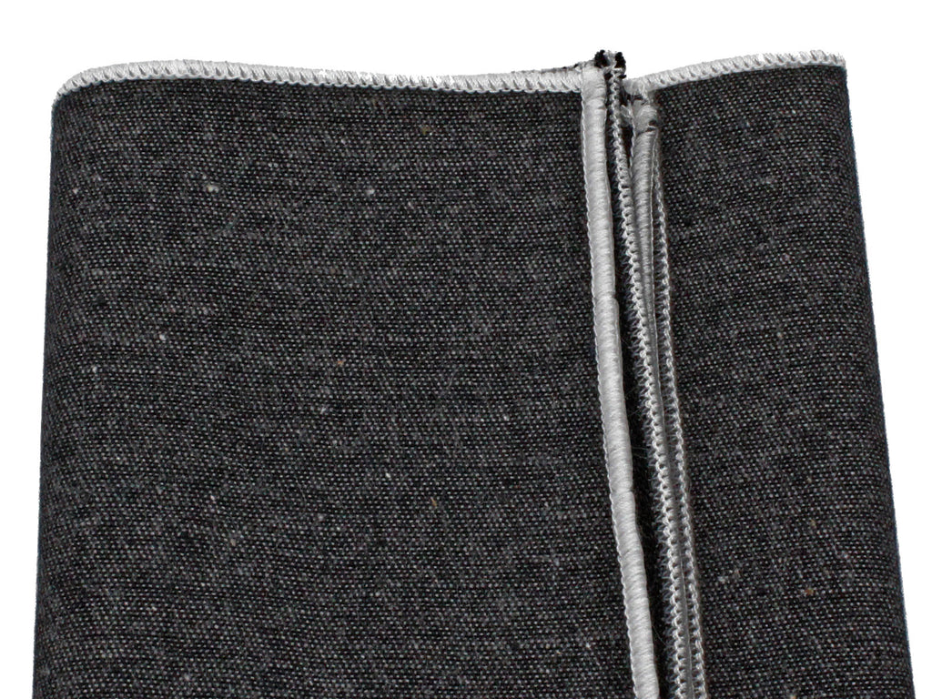 Black Denim Pocket Square - Fine And Dandy