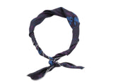 Blue Floral Silk Neckerchief - Fine And Dandy