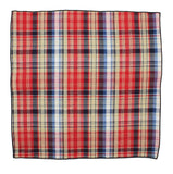 Madras Check Pocket Square