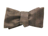 Sand textured bow tie