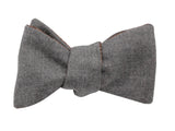 Gray bow tie 
