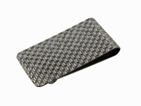 Basket Weave Money Clip