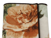 Large Floral Cotton Pocket Square - Fine And Dandy