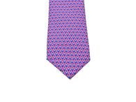 Pink Buoys Silk Tie - Fine And Dandy