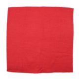 Red Cotton Pocket Square - Fine And Dandy