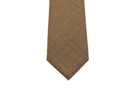 Tan Wool Tie - Fine And Dandy