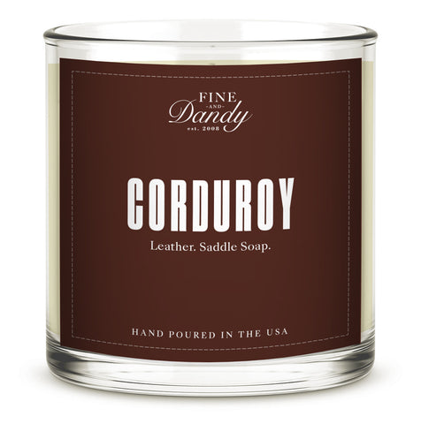 Corduroy Candle