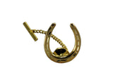 Gold Horseshoe Pin - Fine and Dandy
