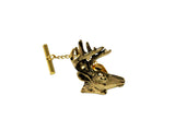 Gold Reindeer Pin - Fine and Dandy